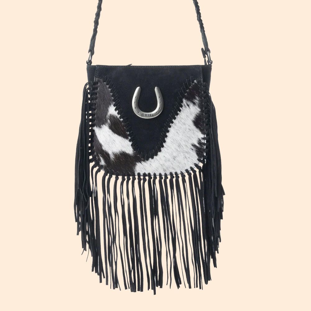 Myra Bag Mustang's Luck Black - White