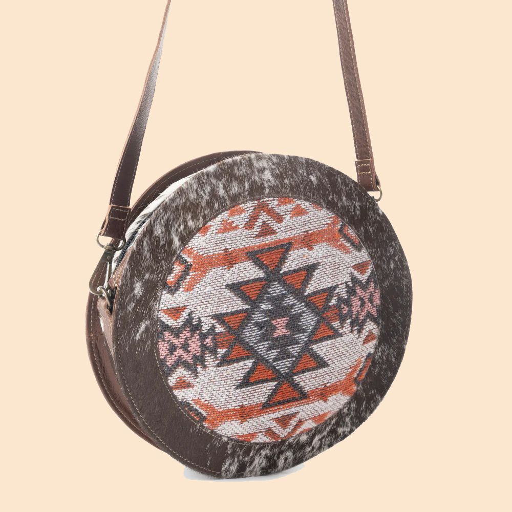 Myra Bag Round Bag Boho Pink
