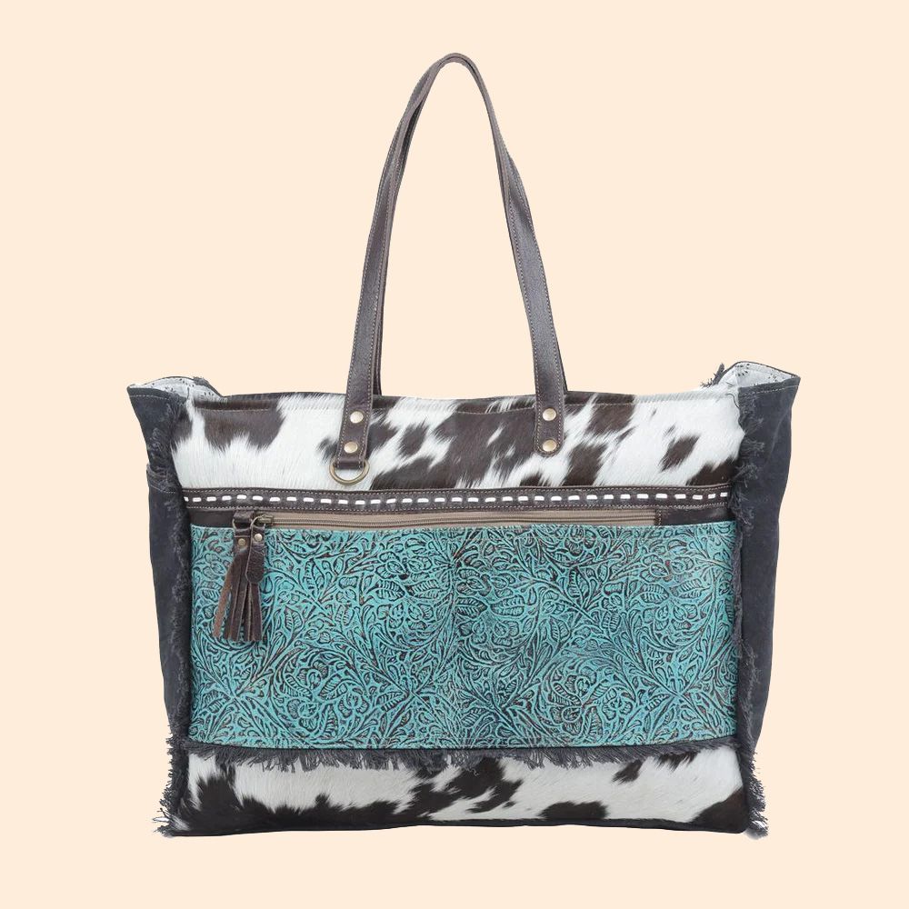 Myra Bag Sea Grass Weekender Bag