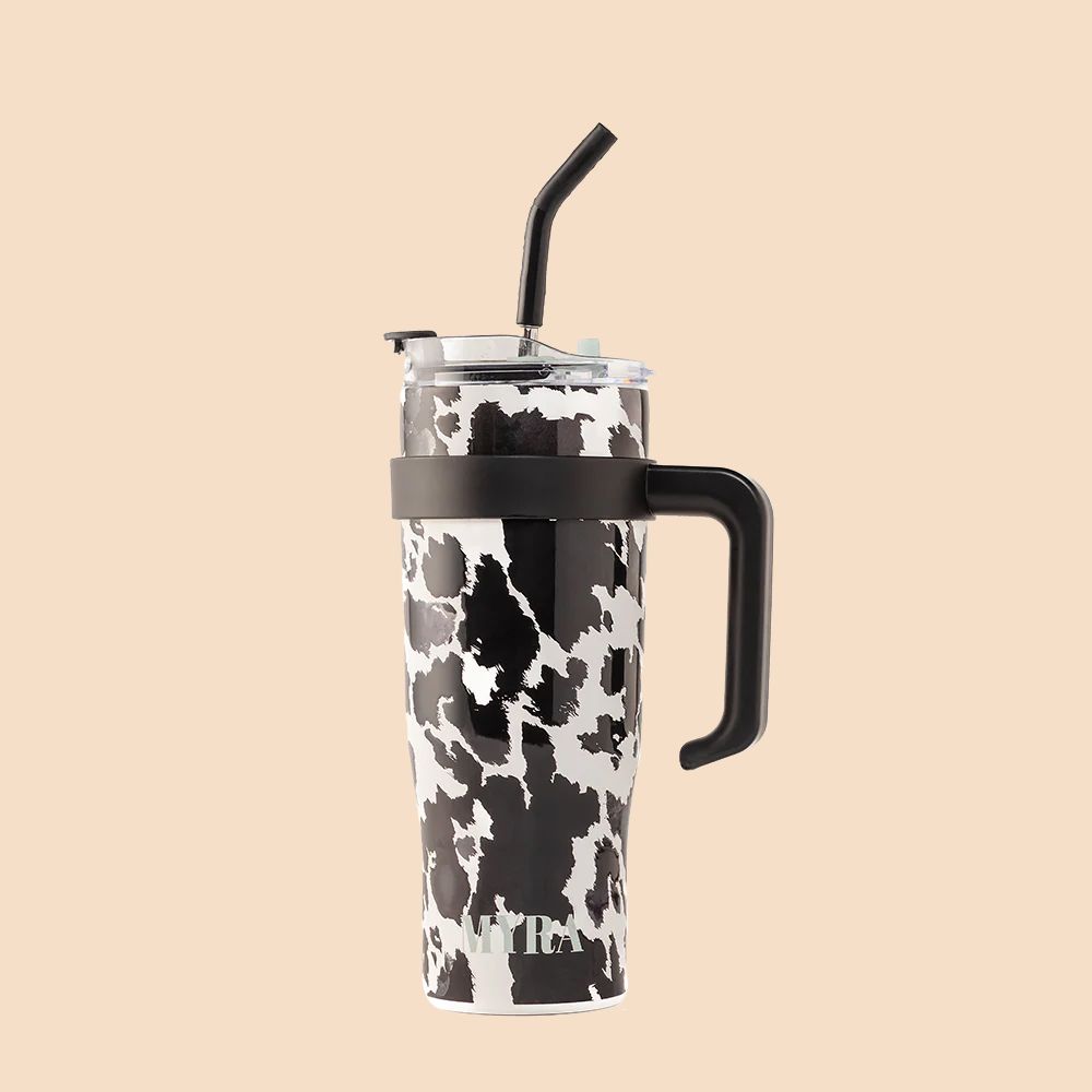 Myra Bag Tumbler Wide Wyoming Black - White
