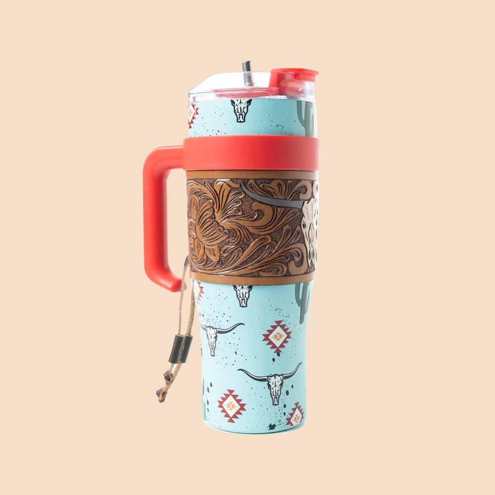 Myra Bag Wide Wyoming Tumbler Sea Blue