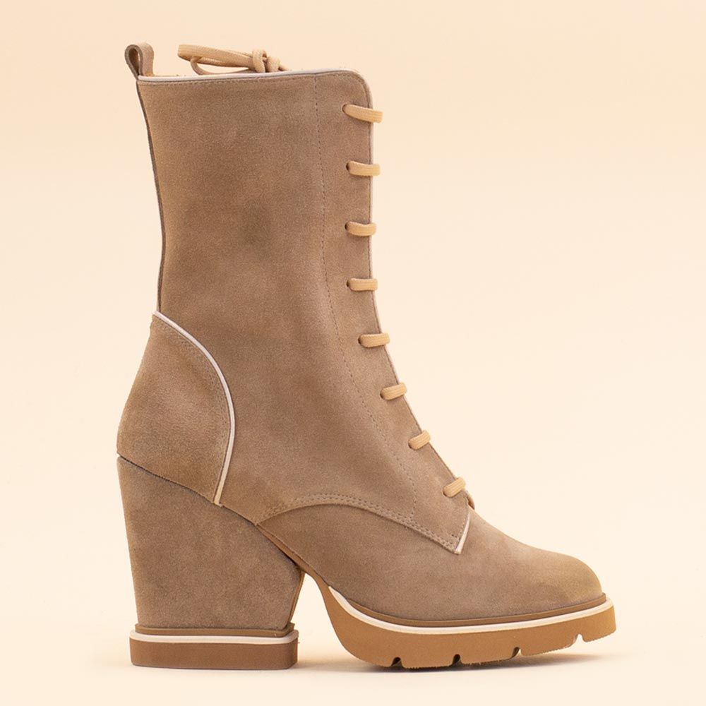 Nemonic 2406 retro boots beige