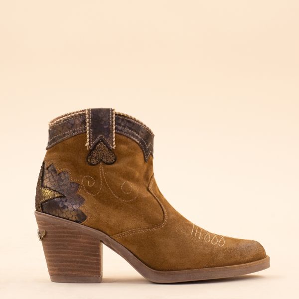 Nemonic 2280 ankle boots brown