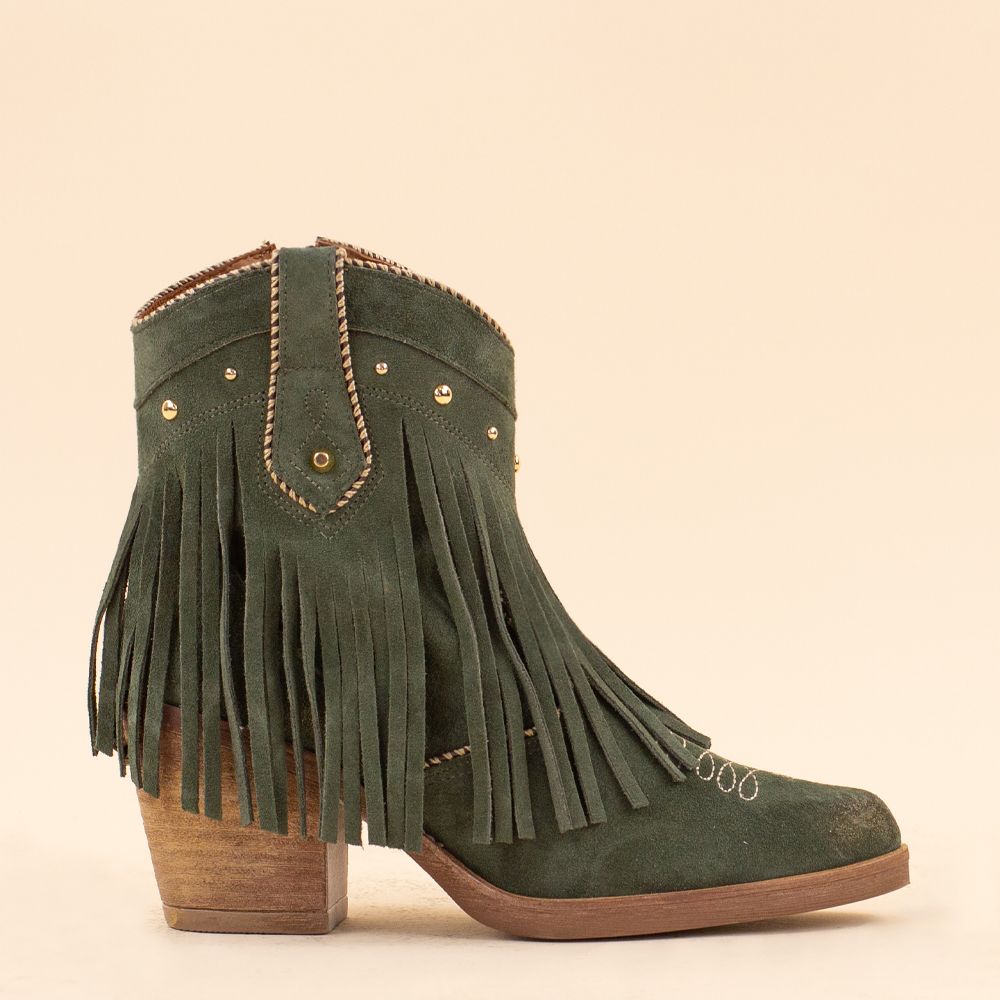 Nemonic 2299 boho boots groen
