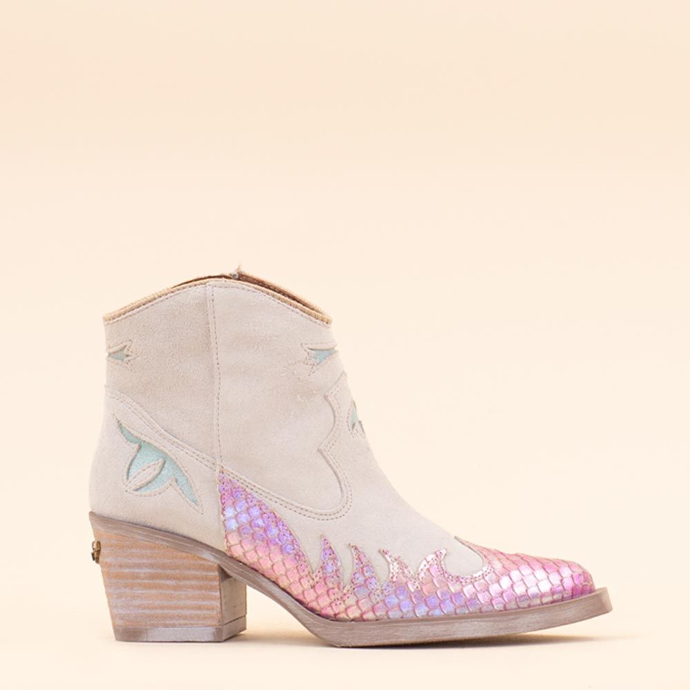 Nemonic 2353 boho boots acuario