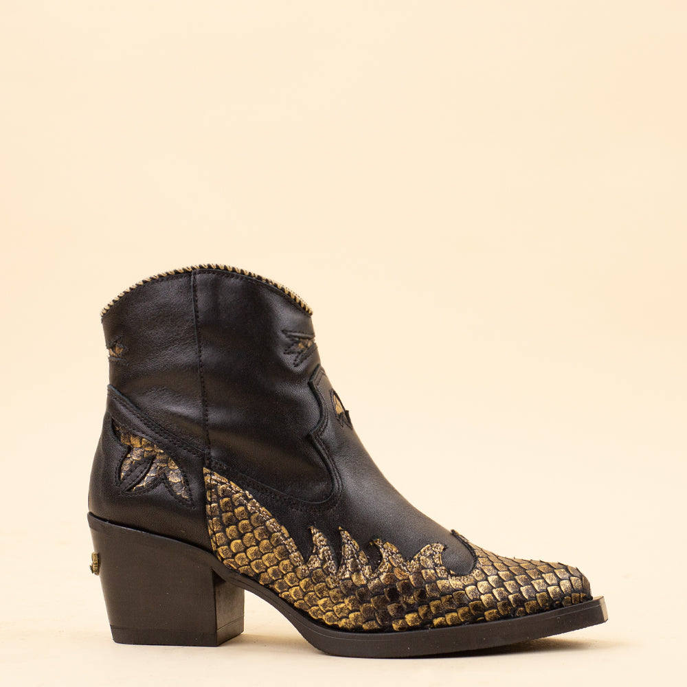Nemonic 2353 boho boots black