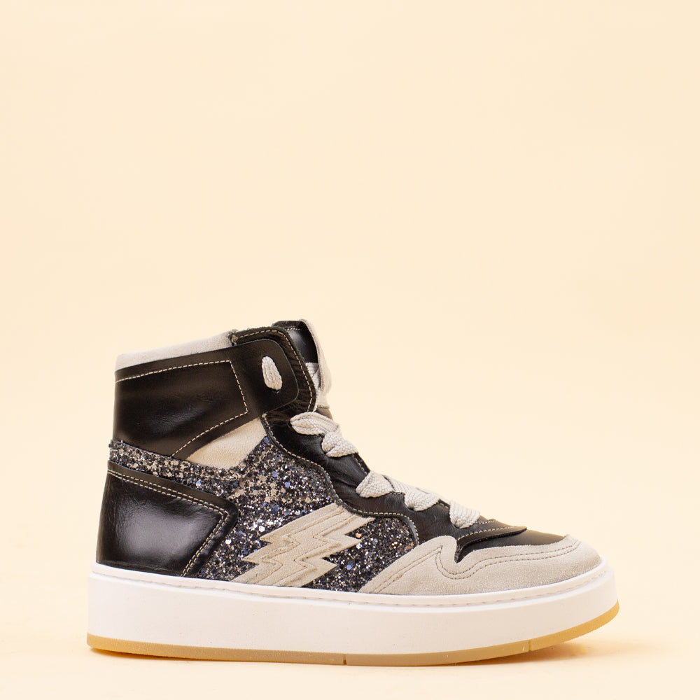 Nemonic 2401 sneakers beige black