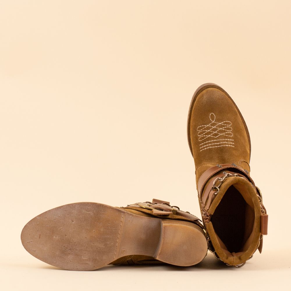 Nemonic 2488 boho enkellaarzen artico