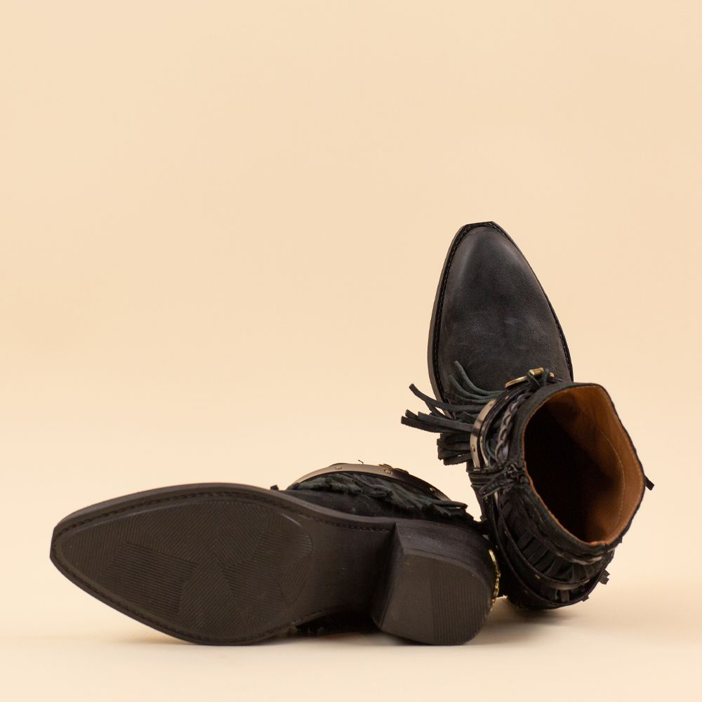 Nemonic 2510 enkellaarsjes Negro