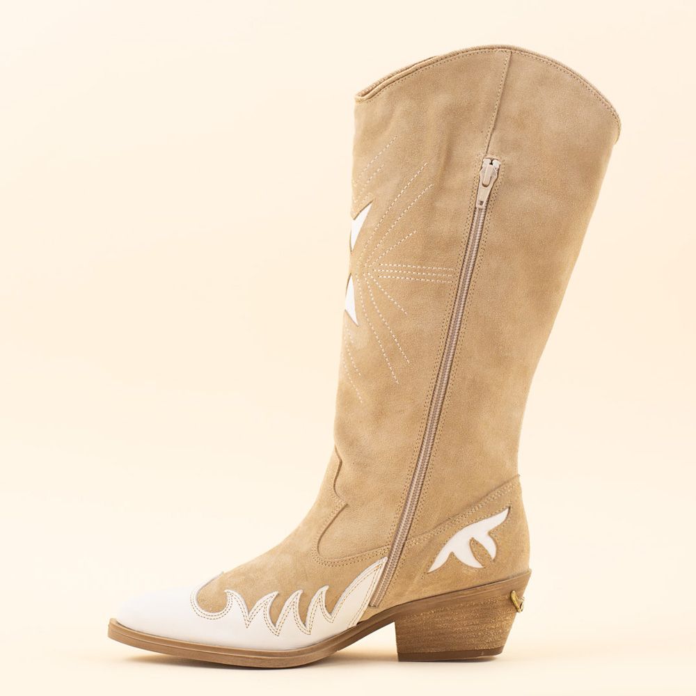 Nemonic boots 2382 beige
