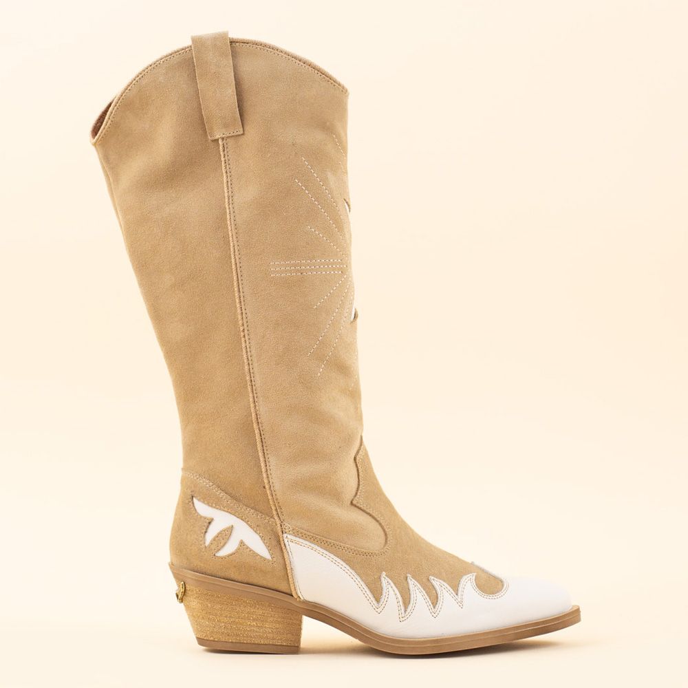 Nemonic boots 2382 beige