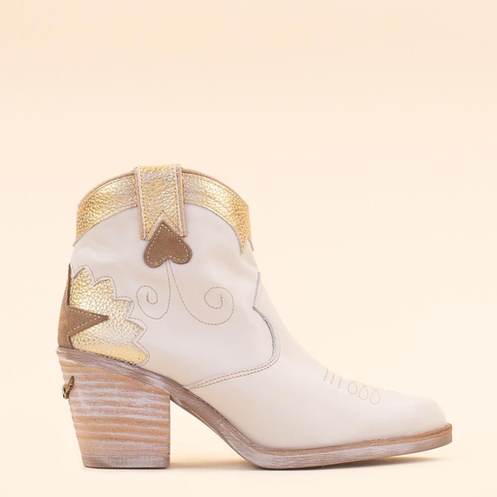 Nemonic 2280 ankle boots offwhite