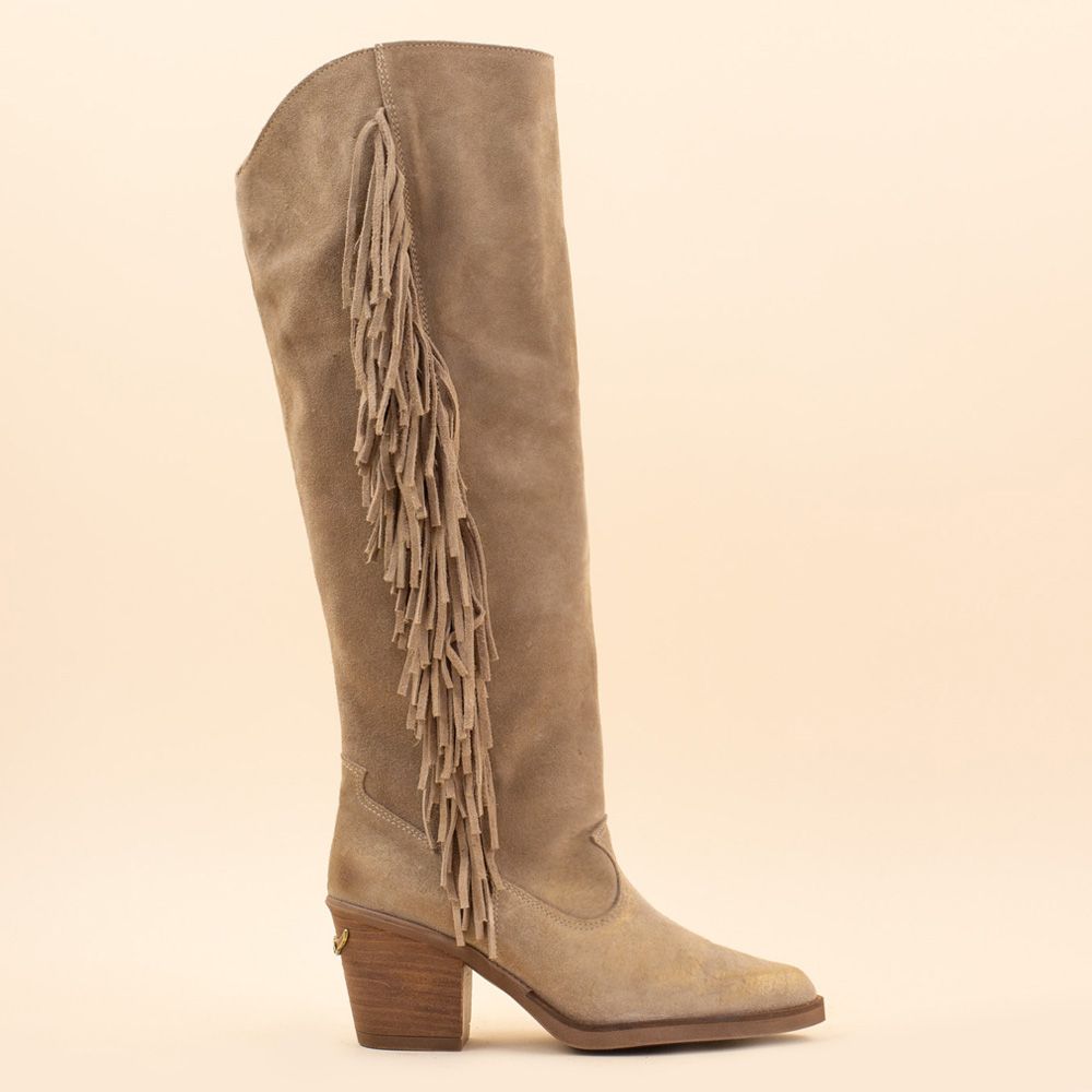 Nemonic fringe boots 2508 Bambi