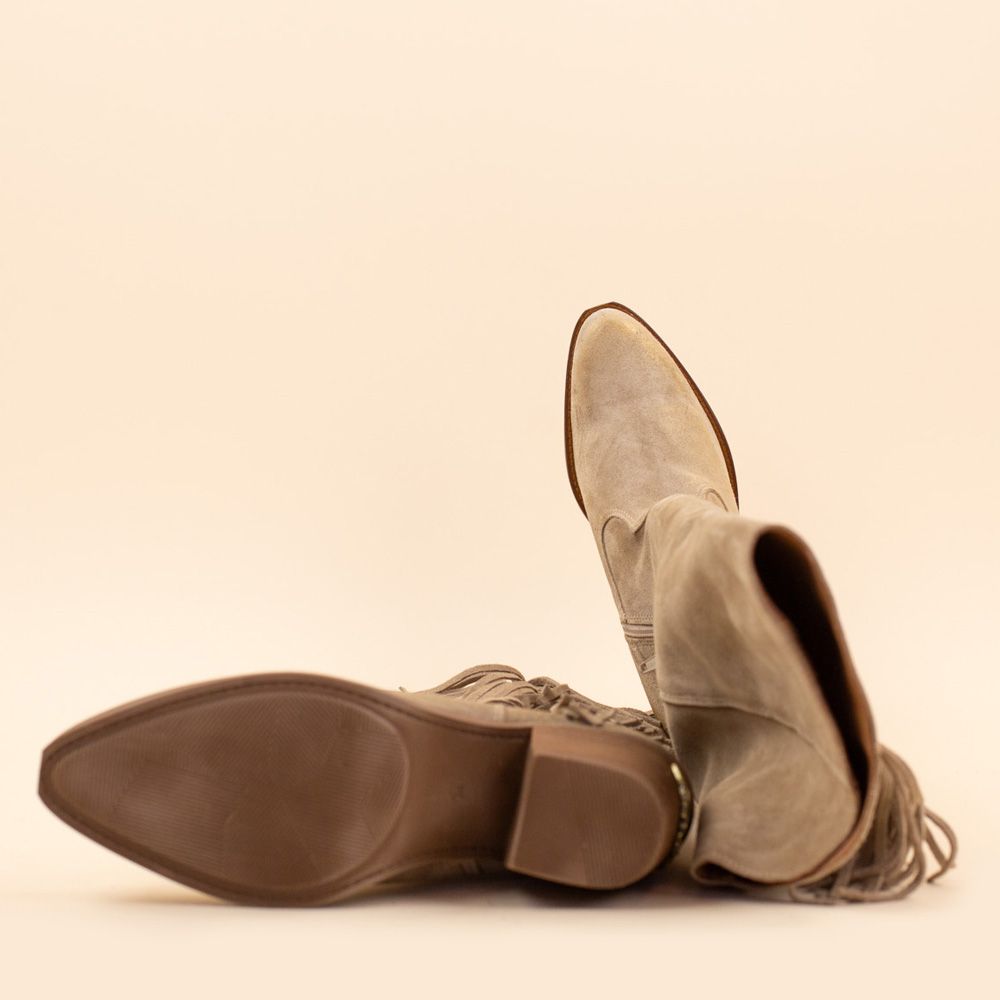 Nemonic fringe boots 2508 Bambi