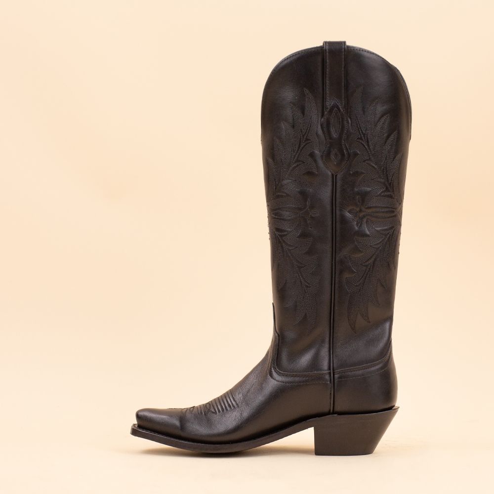 Old West TS1548 cowboylaarzen zwart