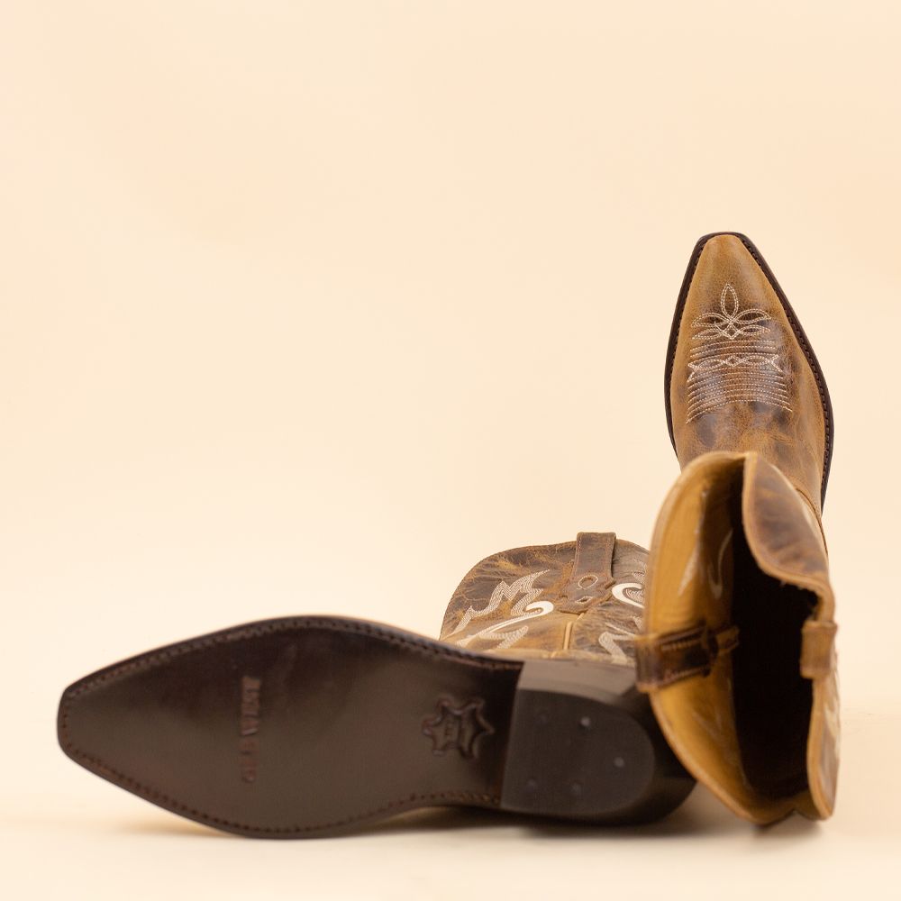 Old West TS1549 cowboylaarzen bruin