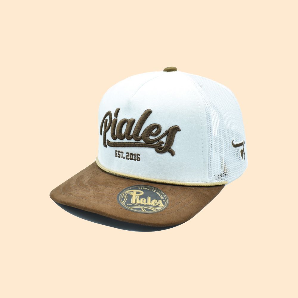 Piales Cap Brown - White