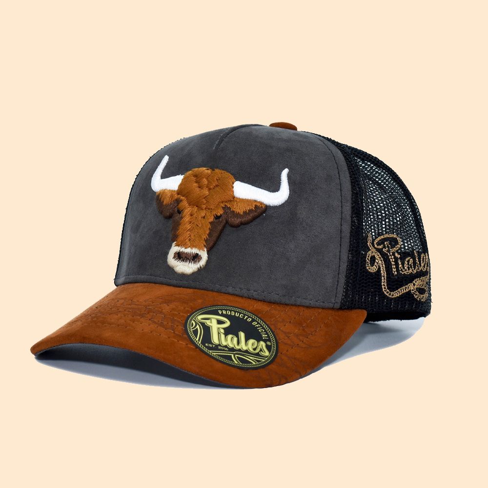 Piales Cap Bull Black - Grey