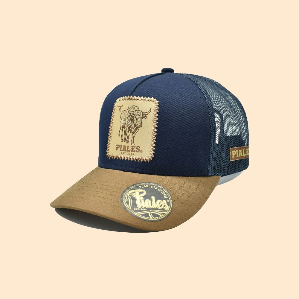 Piales Cap Bull Patch Marino