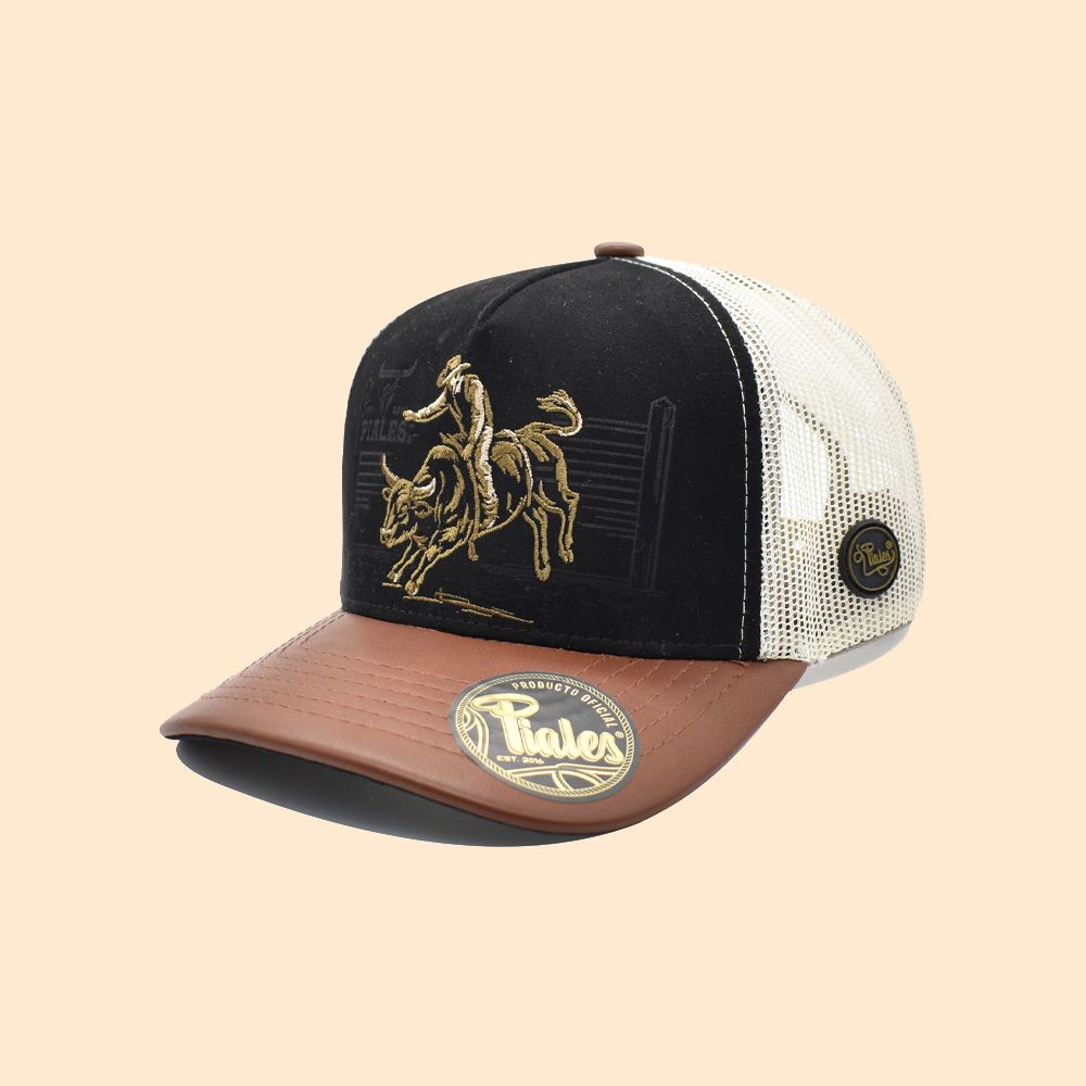 Piales Cap Bull Rodeo Black
