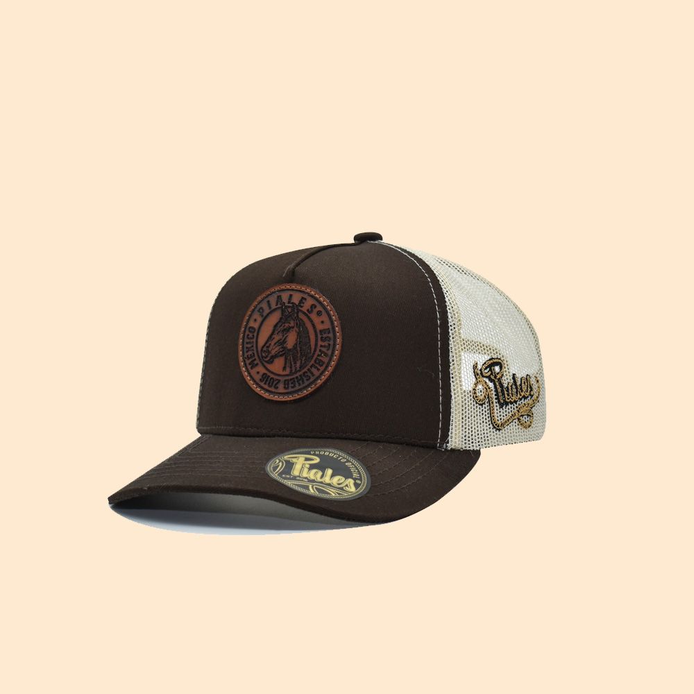 Piales Cap Horse Patch Brown