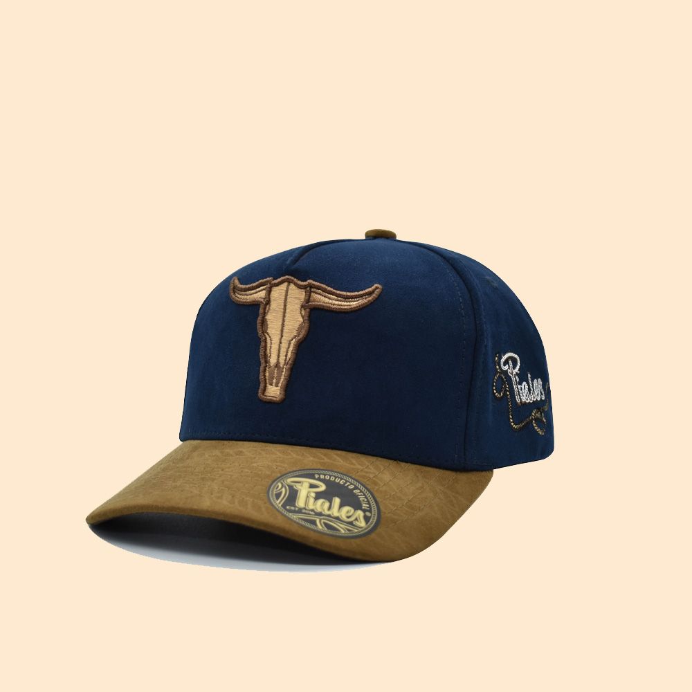Piales Cap Skull Marino Suede