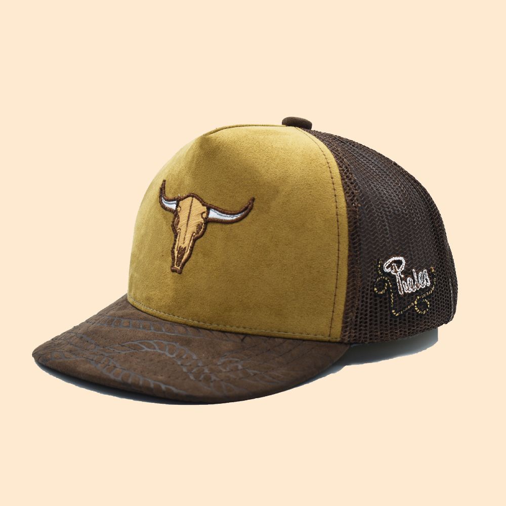 Piales Kids Cap Longhorn Brown