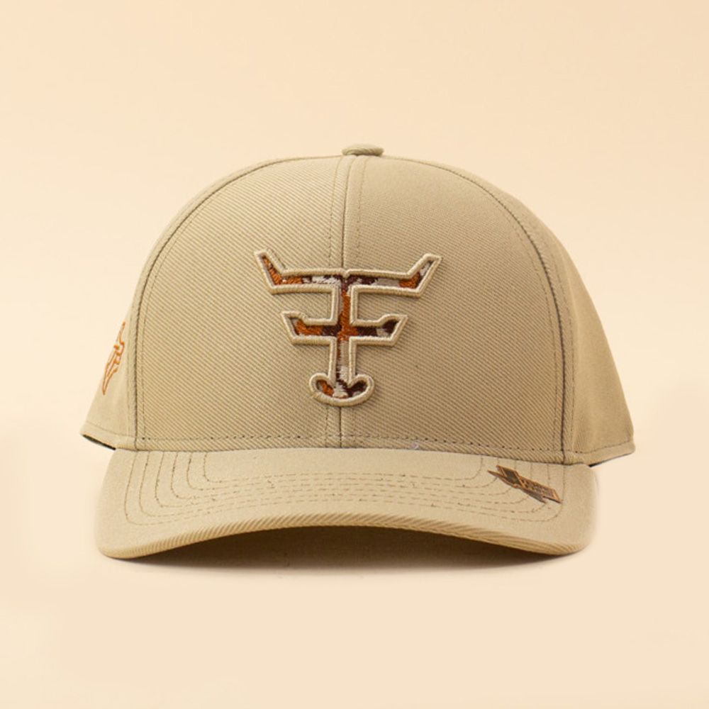 Texas Farm Cap Bone Beige Caramel