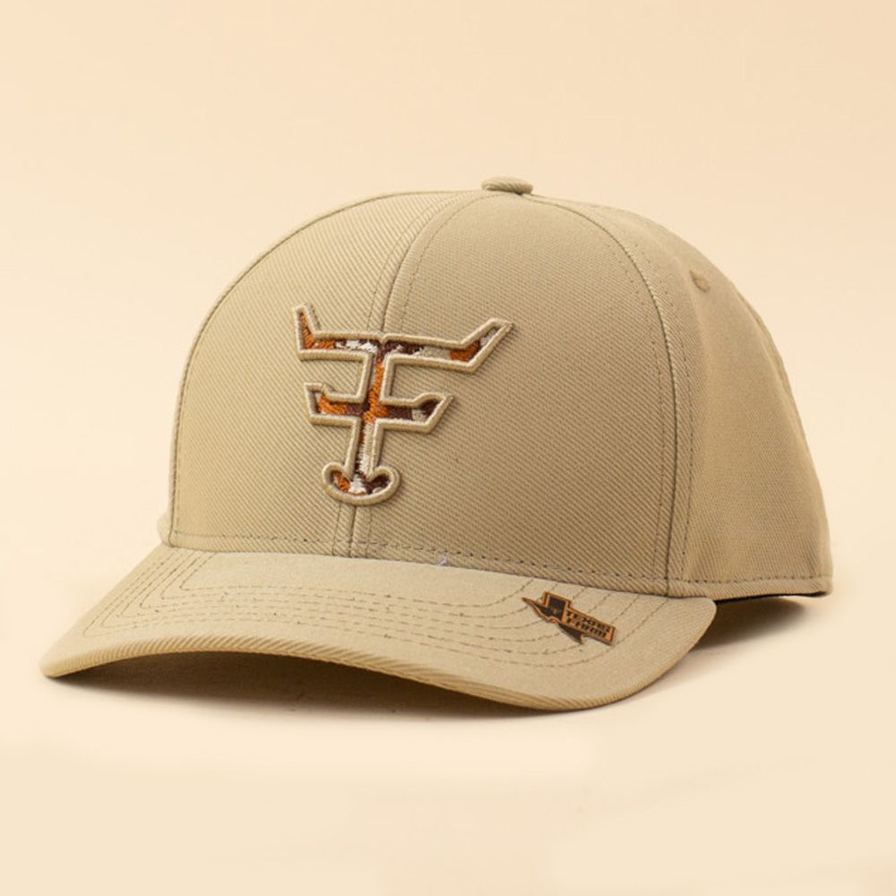 Texas Farm Cap Bone Beige Caramel