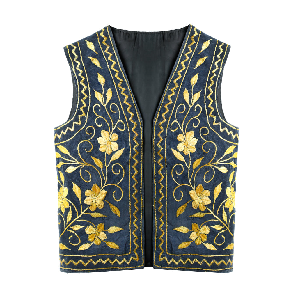 Afghan Waistcoat grey