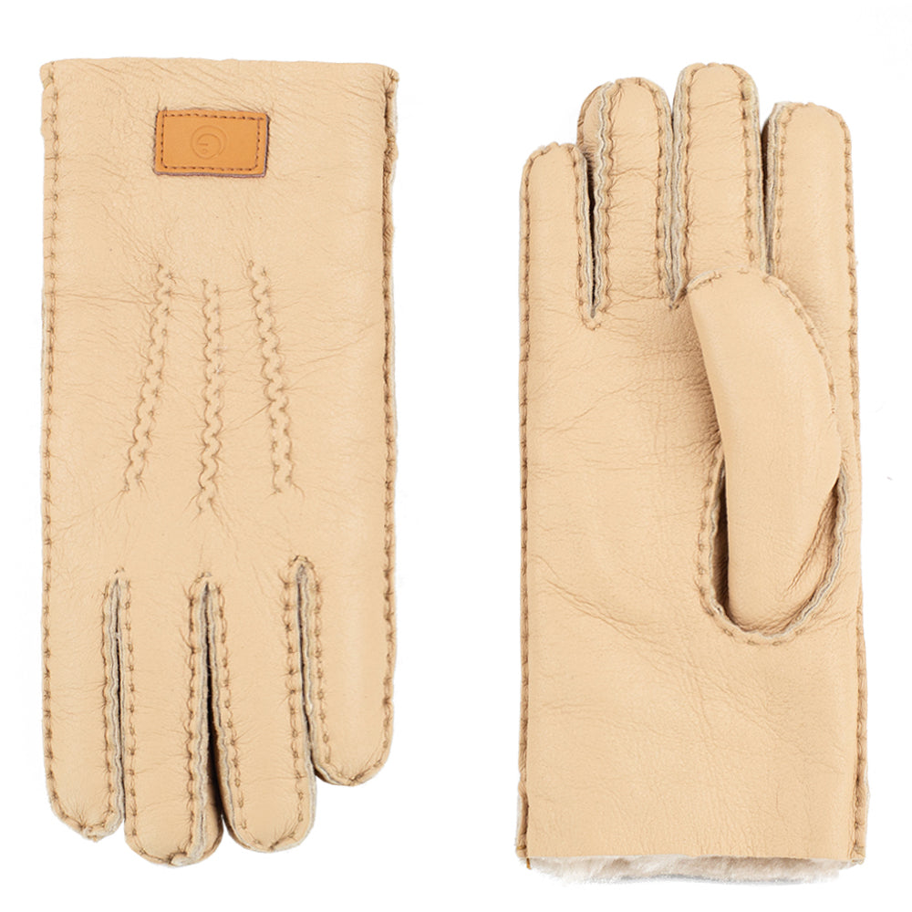 Glove It Dundee gevoerde handschoenen nude