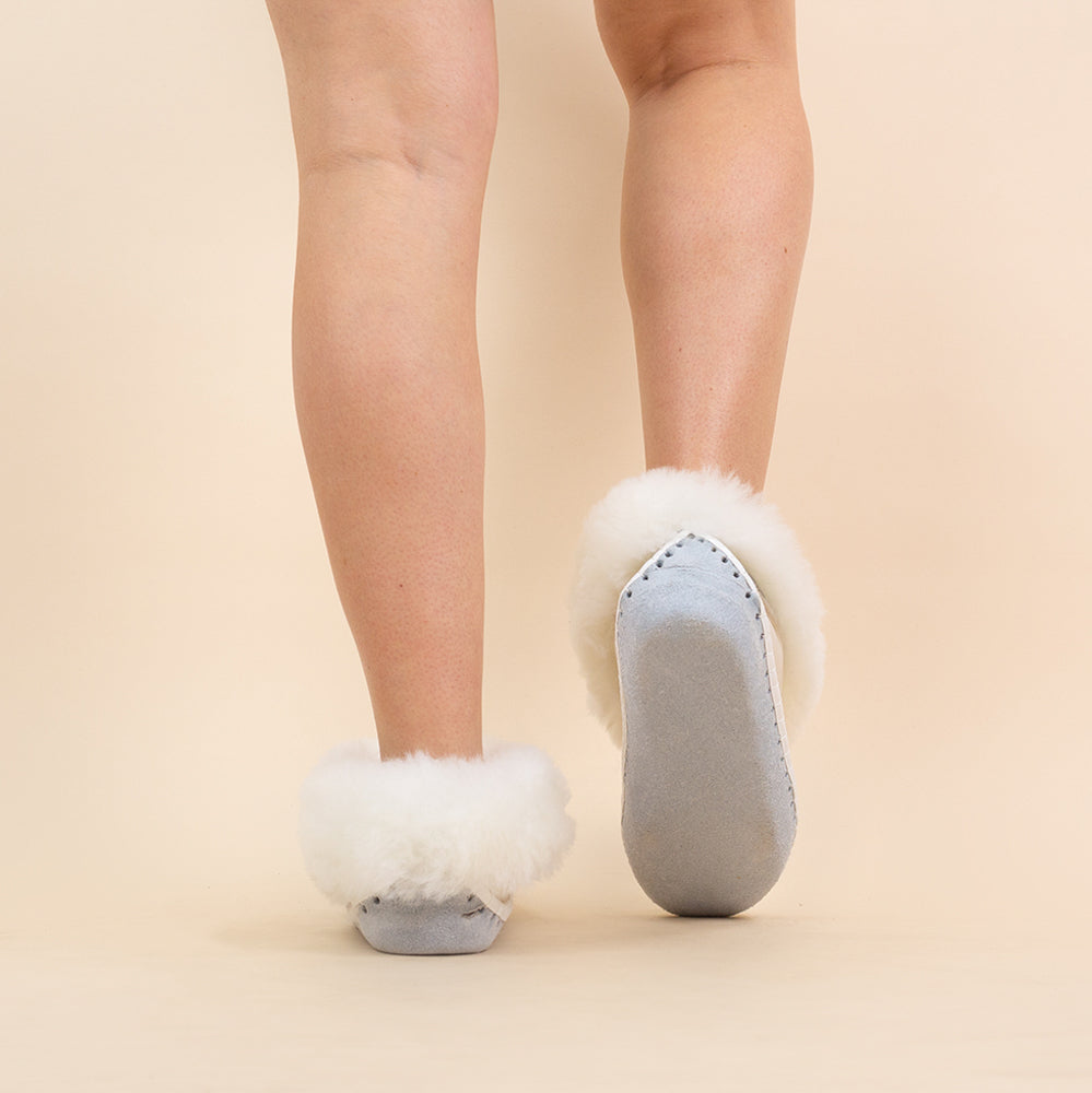 Moonrise ladies sheepskin slippers Skye