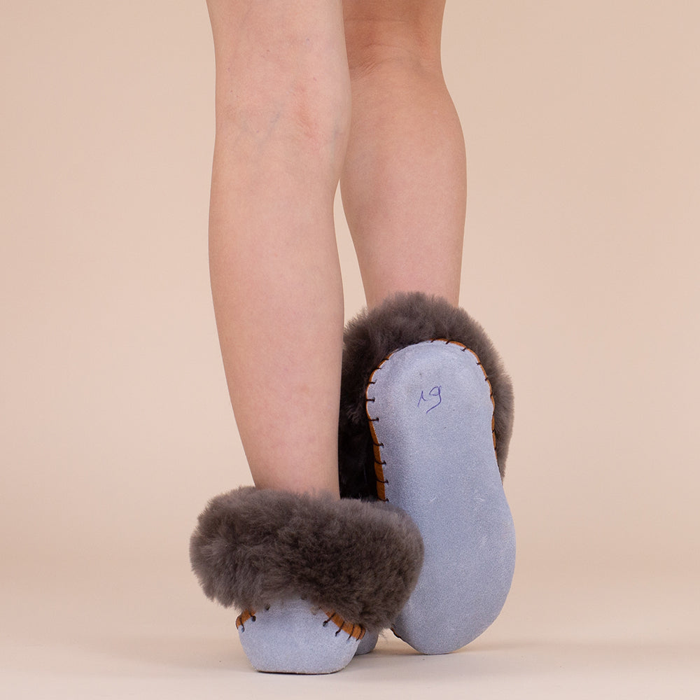 Zapatillas de piel de oveja para niños Moonrise Ariel