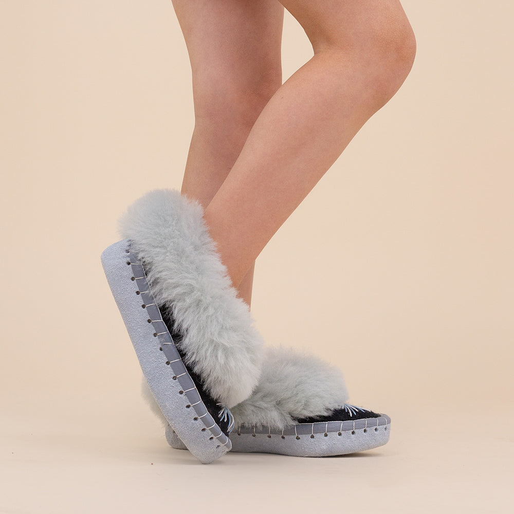 Moonrise kids sheepskin slippers Celia