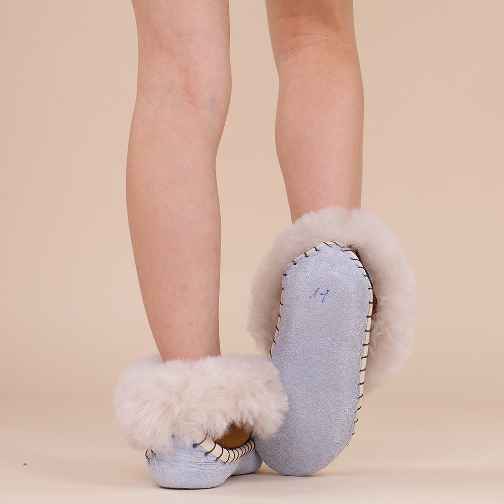 Zapatillas de piel de oveja para niños Moonrise Dione